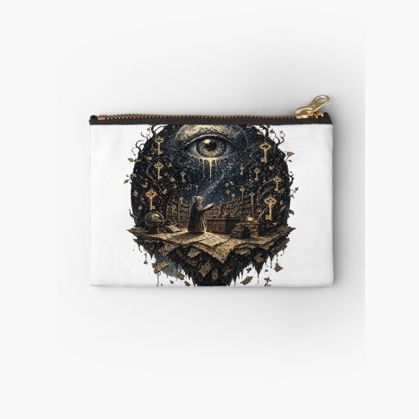 Artikelvorschau, Surreale Augenschlüssel-Fantasy-Kunst entworfen und verkauft von InkNovaLab.