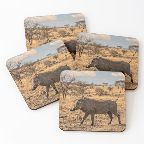 Item preview, Warthog in the dry savannah designed and sold by Malisa345.