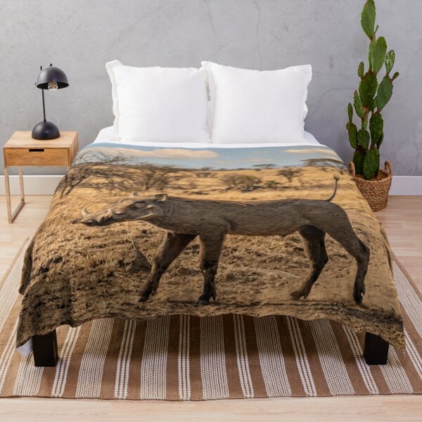Item preview, Warthog in the dry savannah designed and sold by Malisa345.