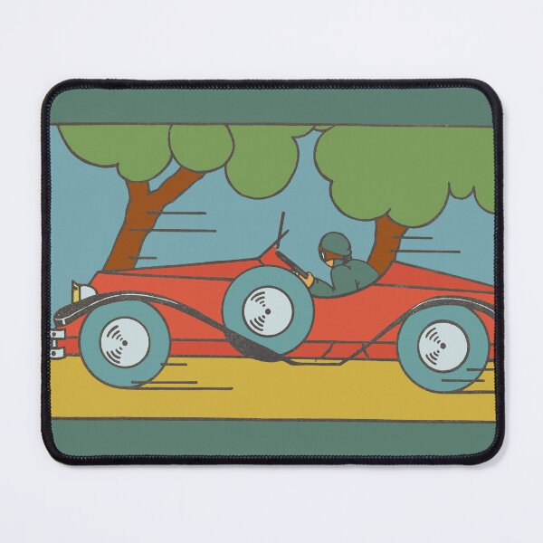 Item preview, Vroom! Classic Art Deco Roadster T-Shirt designed and sold by HiddenWalnuts.