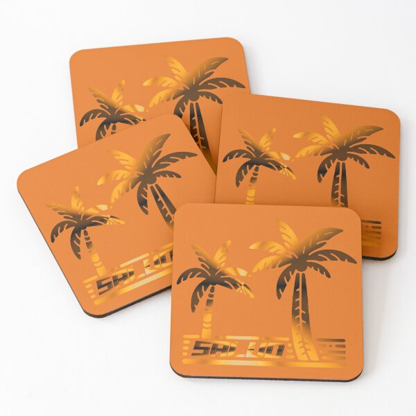 Item preview, Cheers to your health! SALUD - Palm trees, beach, vacation, sea designed and sold by Segasprojects.