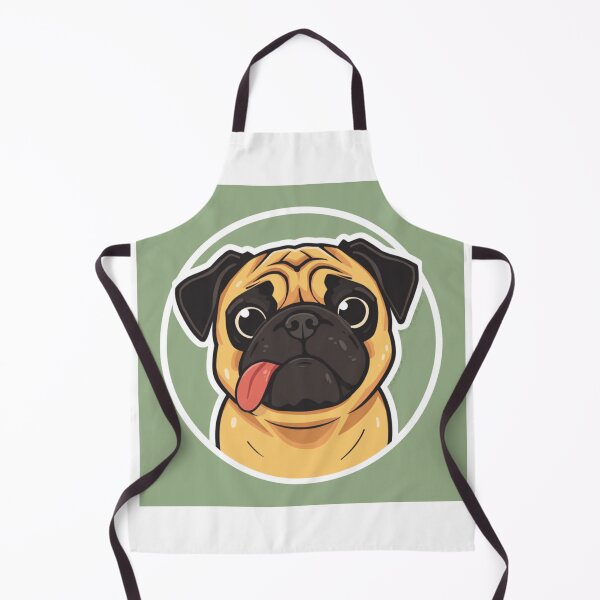 Item preview, Pug Life Chose Me — Cute Derpy Dog Sticker for Dog Lovers designed and sold by Fun Sticker.