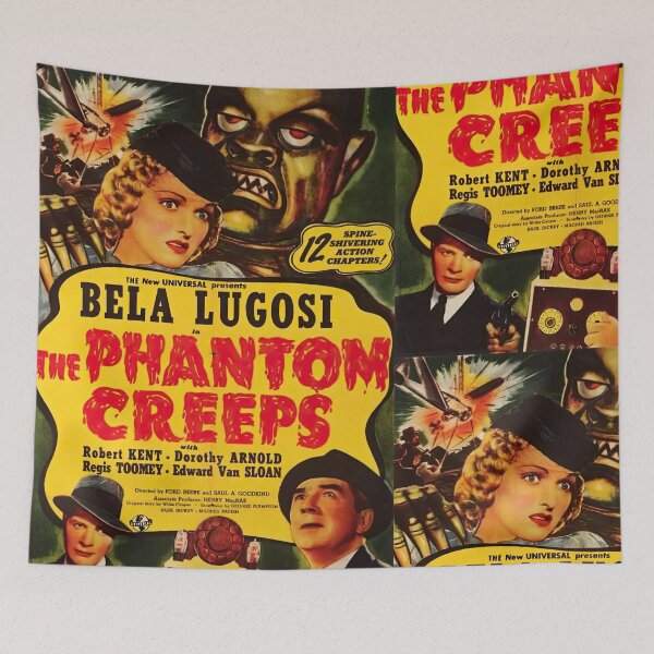 Item preview, The Phantom Creeps 1939 Serial Poster designed and sold by Retr0Tshirts.