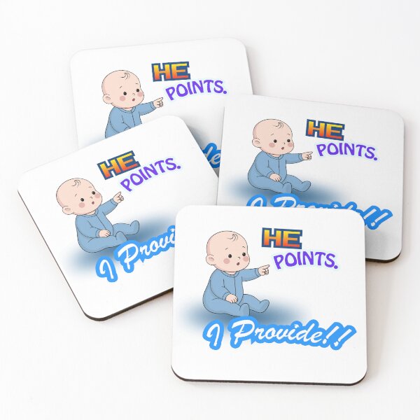 Item preview, He Points I Provide Funny Baby Boy Provider designed and sold by THMKagutsuchi.