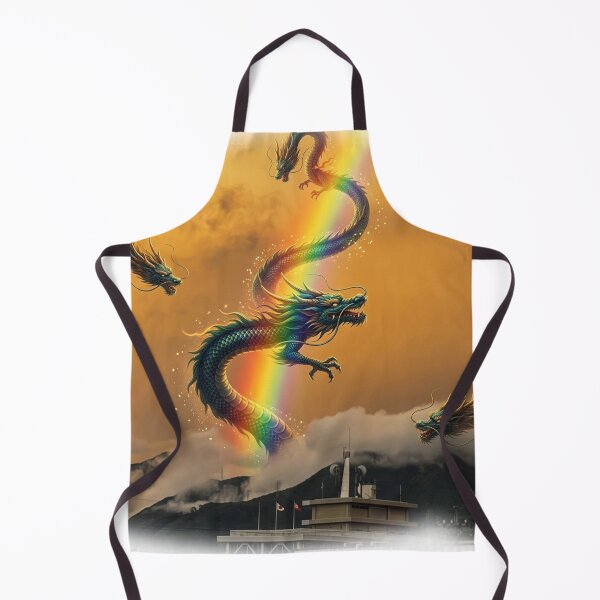 Item preview, Dragons running through the rainbow sky designed and sold by HD3284.