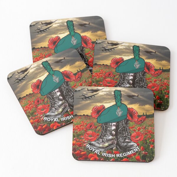 Item preview, Royal Irish Regiment Beret on Boots Remembrance designed and sold by Bootneckstore.