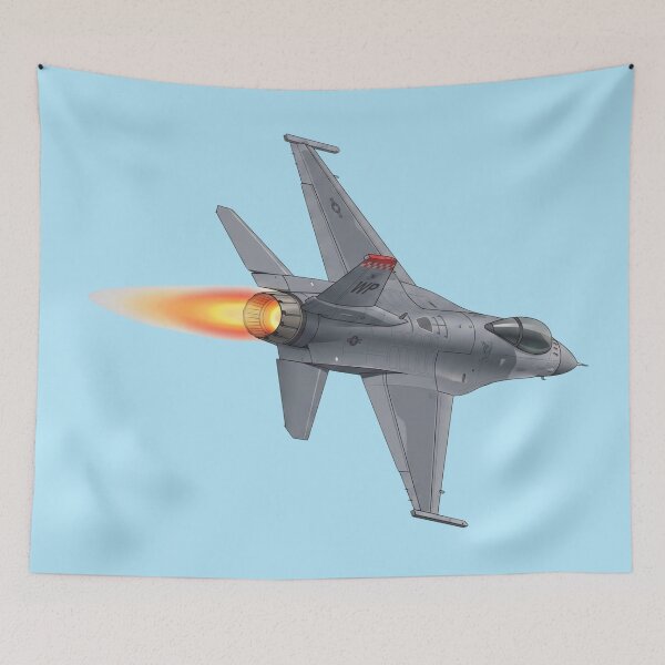 Item preview, F-16 Viper High G Maneuver Afterburner Vector Art designed and sold by AfterburnerLab.