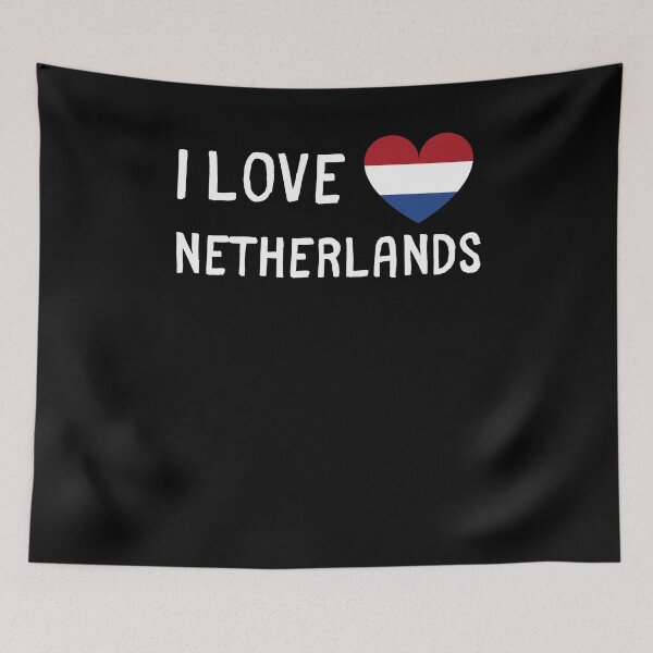 Item preview, I love Netherlands - T-shirt for travelers designed and sold by TobiasLogic.