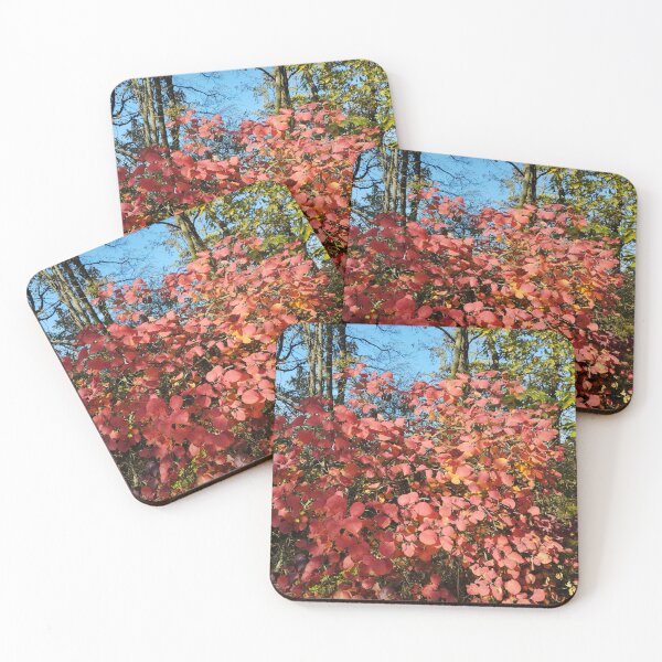 Item preview, Autumn Red Leaf Shrub designed and sold by inspiration3.