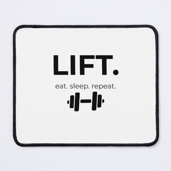 Item preview, Lift Eat Sleep Repeat Gym Workout Shirt designed and sold by UnrealShopKelko.