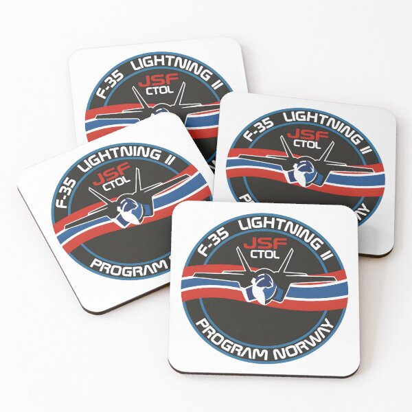 Item preview, Royal Norwegian Air Force F-35 Lightning II JSF Program Norway (CTOL) Insignia designed and sold by CharlieDesings.
