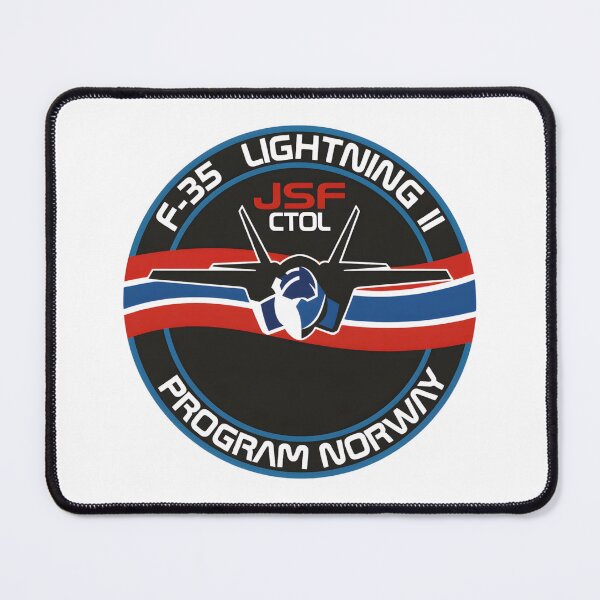 Item preview, Royal Norwegian Air Force F-35 Lightning II JSF Program Norway (CTOL) Insignia designed and sold by CharlieDesings.