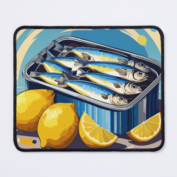 Item preview, Tin of Sardines and Lemons designed and sold by PlumePen.