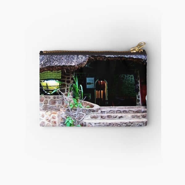 Item preview, Stone Entrance and Reception Area, Tiger Lodge, Cabora Bassa designed and sold by JaneFlowersAfrica.