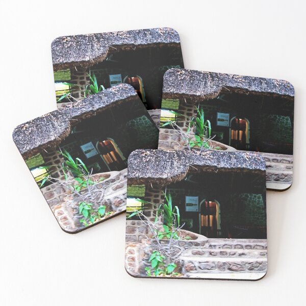 Item preview, Stone Entrance and Reception Area, Tiger Lodge, Cabora Bassa designed and sold by JaneFlowersAfrica.
