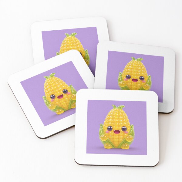Item preview, Cute Gummy Corn Monster Stickers designed and sold by Sotona87.