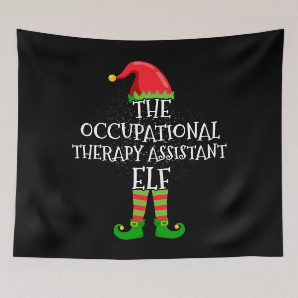 Item preview, OCCUPATIONAL THERAPY ASSISTANT Elf Family Matching Christmas Group designed and sold by CosmoKitsch.