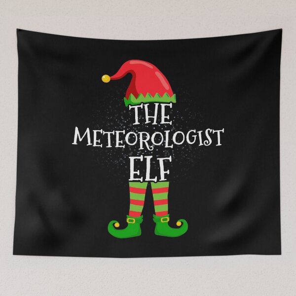 Item preview, Meteorologist Elf Family Matching Christmas Group  designed and sold by CosmoKitsch.