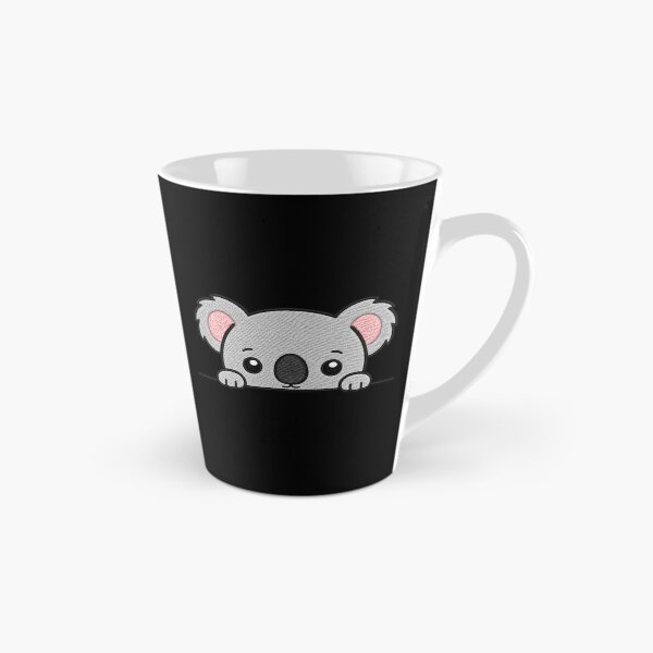 Item preview, Kawaii Koala Peeking Cute Cartoon Animal | Minimal Pastel Koala Design designed and sold by ColorSplash123.