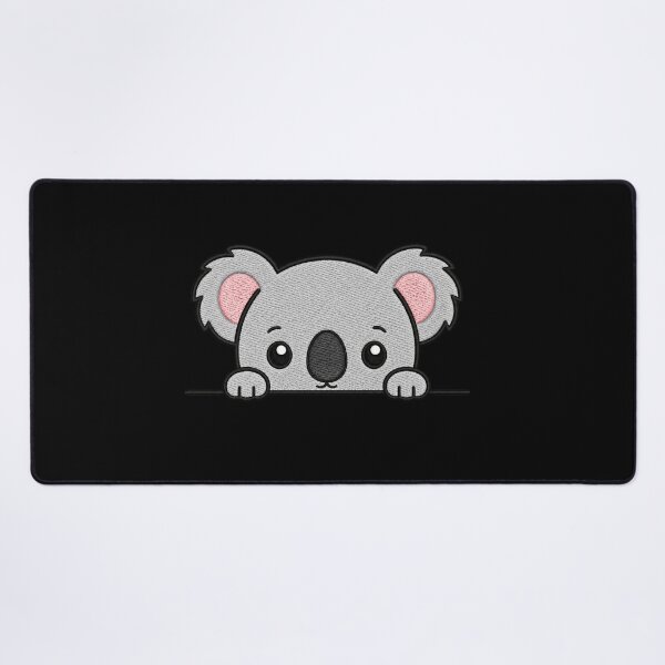 Item preview, Kawaii Koala Peeking Cute Cartoon Animal | Minimal Pastel Koala Design designed and sold by ColorSplash123.