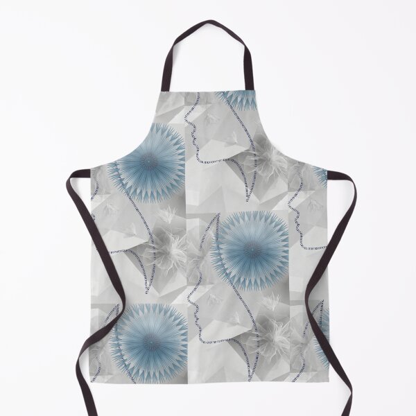 Item preview, Geometric Blue Flora designed and sold by SahmatArt.
