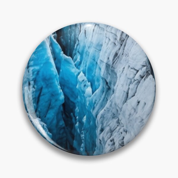 Item preview, Glacier with bright blue fissure designed and sold by Malisa345.