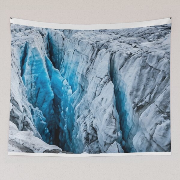 Item preview, Glacier with bright blue fissure designed and sold by Malisa345.