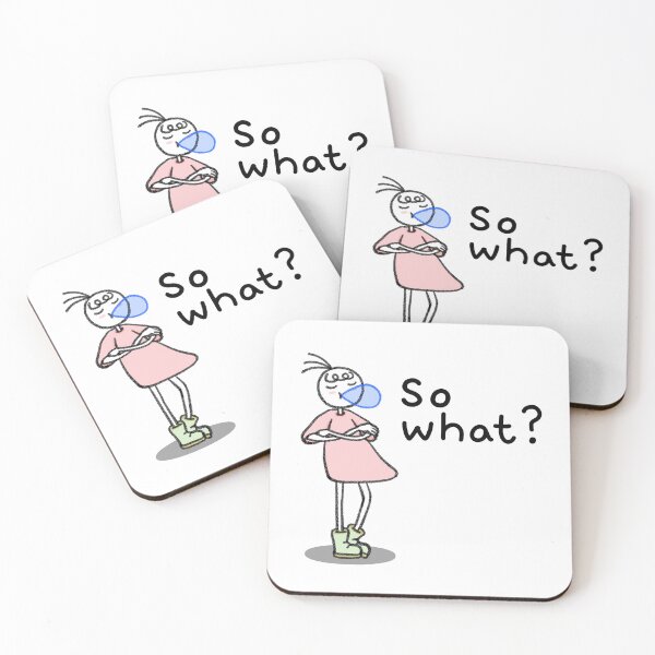 Item preview, So What Sassy Cute Girl Podo designed and sold by tongstudio.