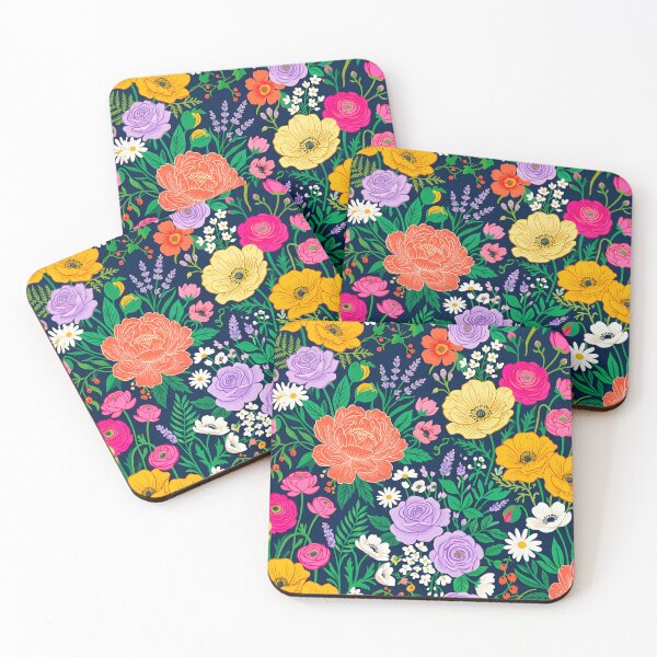 Item preview, Vintage Botanical Floral Pattern designed and sold by Gravitylessarts.