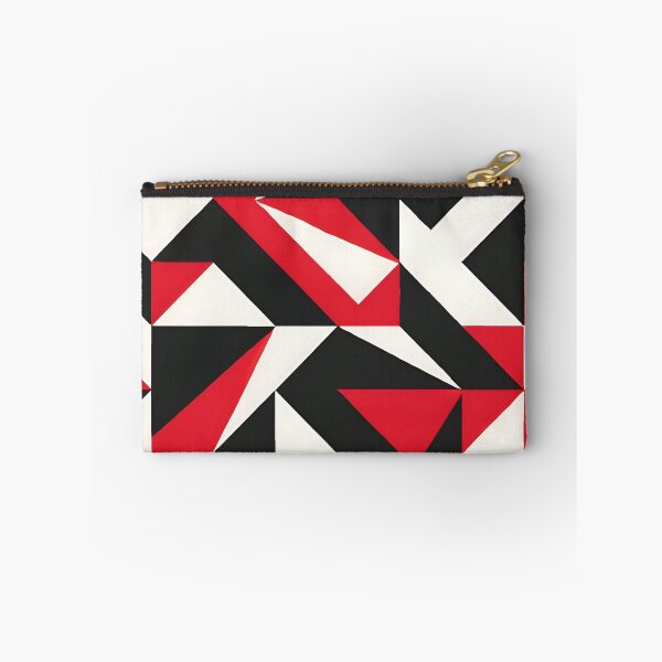 Item preview, Red Black White Geometric Design – Bold Minimalist Art designed and sold by PandaTShirtShop.