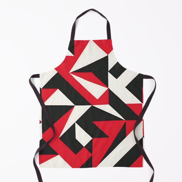 Item preview, Red Black White Geometric Design – Bold Minimalist Art designed and sold by PandaTShirtShop.