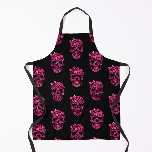 Item preview, Pink Kiss Skull with Bow – Cute Goth Lips Skull Aesthetic – Girly Sugar Skull – Emo Valentine Gothic Design designed and sold by TheTrendsDesk.