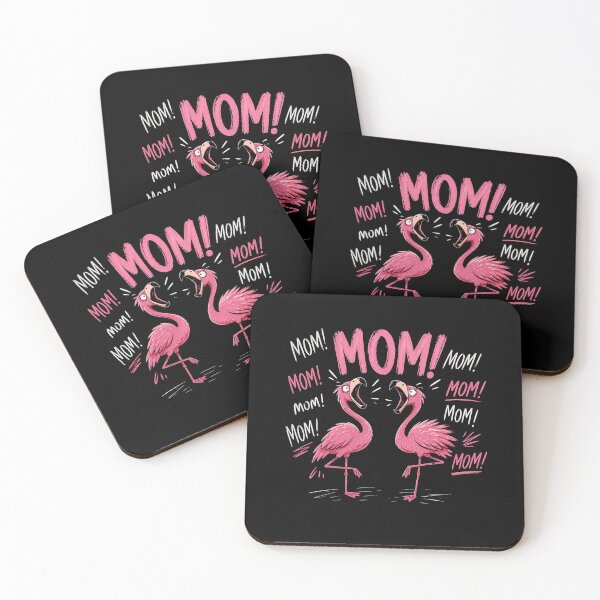 Artikelvorschau, Lustiges Mama-Shirt – Flamingo-Muttertagsgeschenk für Kinder, die Mama nennen entworfen und verkauft von Wild Pixel Studio.