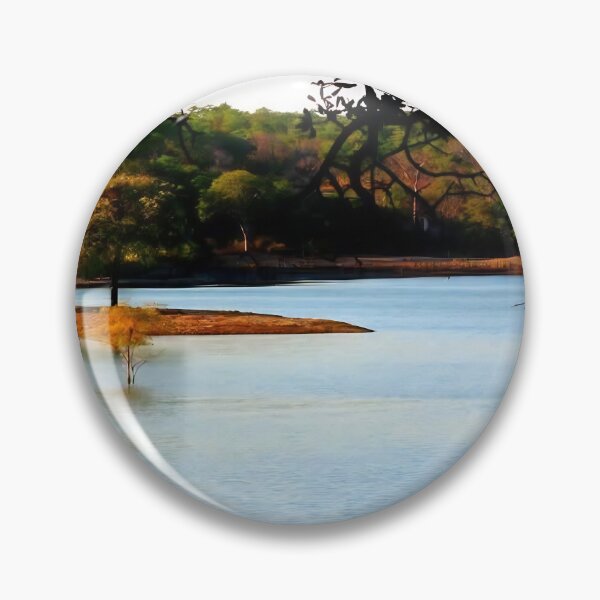 Item preview, Framed View of a Quiet Inlet, Cabora Bassa designed and sold by JaneFlowersAfrica.