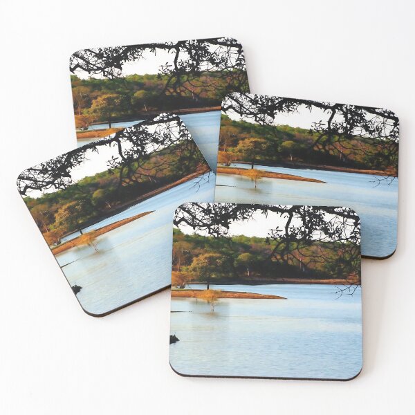 Item preview, Framed View of a Quiet Inlet, Cabora Bassa designed and sold by JaneFlowersAfrica.