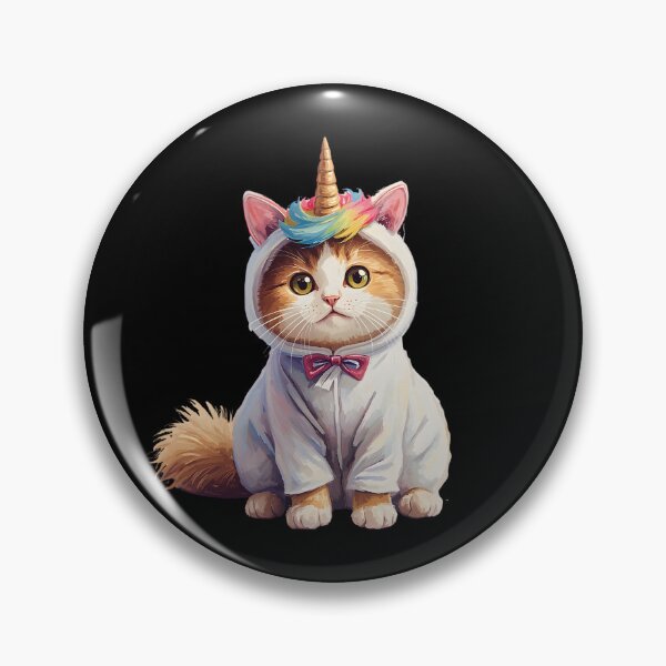 Item preview, Cute little unicorn cat in kawaii style designed and sold by uunaa.