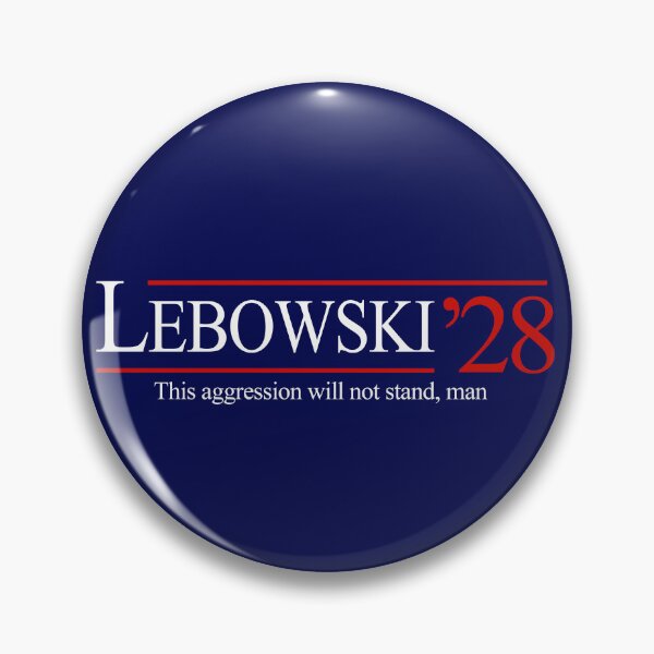 Item preview, Lebowski 2028 - this aggression will not stand, man designed and sold by Primotees.