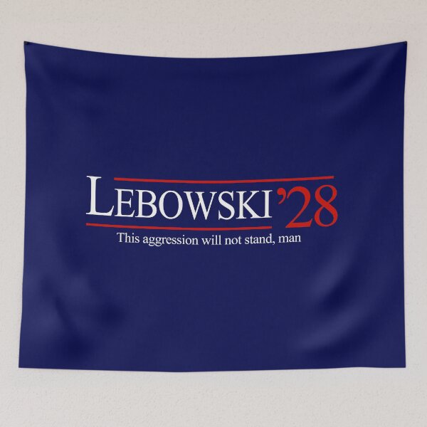 Item preview, Lebowski 2028 - this aggression will not stand, man designed and sold by Primotees.