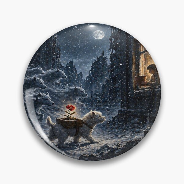 Item preview, Magical Forest Animal Moon Art designed and sold by InkNovaLab.