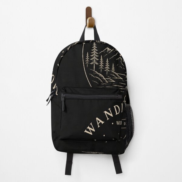 Item preview, Wander More Minimalist Mountain T-Shirt | Explore Dream Discover Travel Aesthetic Design designed and sold by SSVSTICKERS.