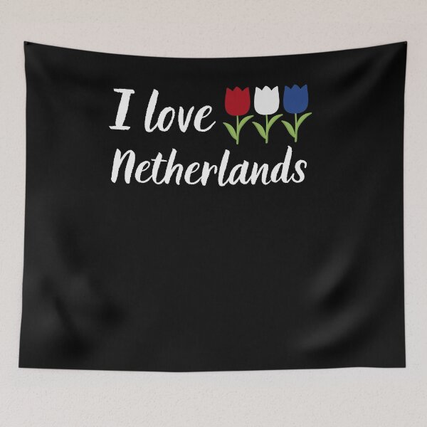Item preview, I love Netherlands - T-shirt for travelers designed and sold by TobiasLogic.