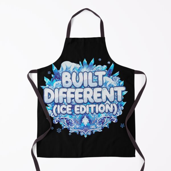 Item preview, Built Different (Ice Edition) - Minimalist Gym & Cold Plunge Aesthetic designed and sold by FitEnvy.
