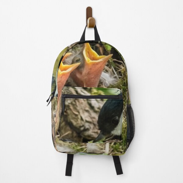 Item preview, Bird feeding its young in the nest designed and sold by Malisa345.