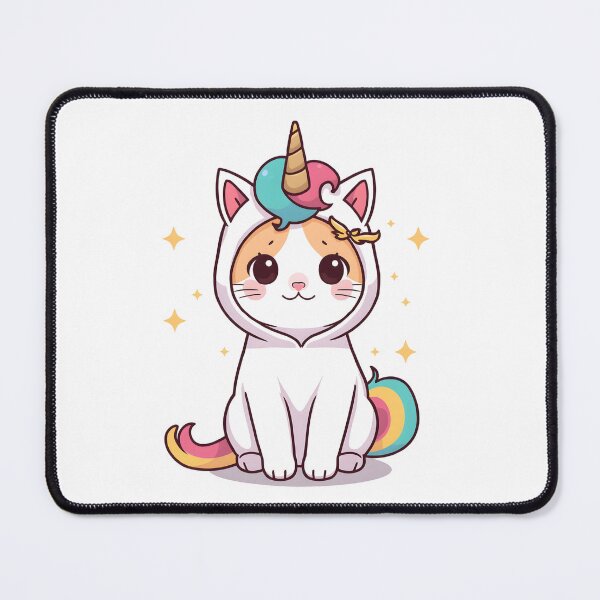 Item preview, Cute little unicorn cat in kawaii style designed and sold by uunaa.