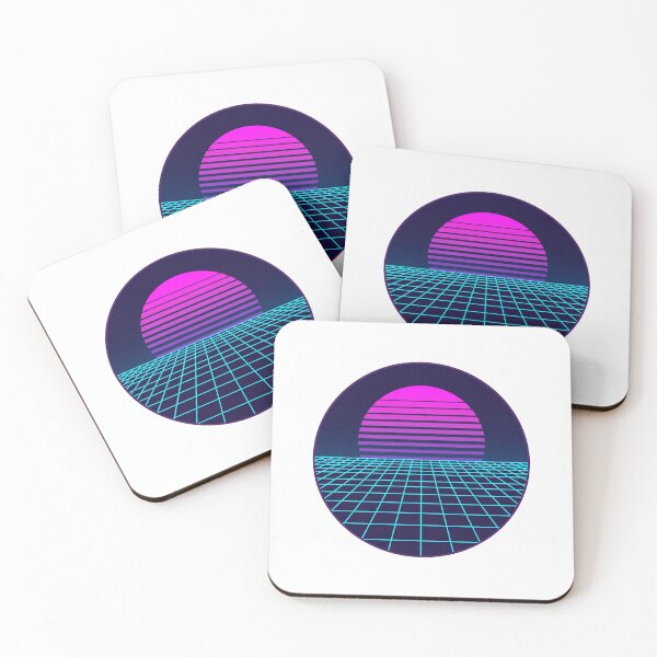 Item preview, Classic Synthwave Sunset Vector Graphic designed and sold by Peter Veselinović.