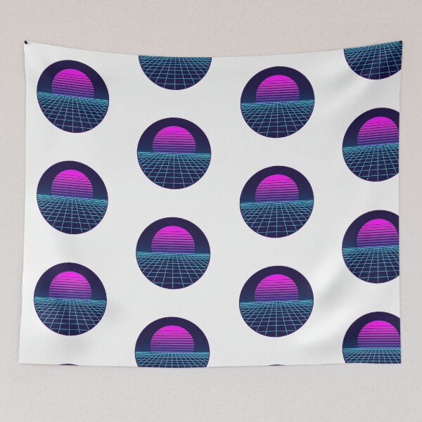 Item preview, Classic Synthwave Sunset Vector Graphic designed and sold by Peter Veselinović.