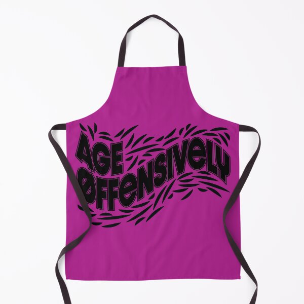 Item preview, Age Offensively-Black Lettering designed and sold by wickedpretty.