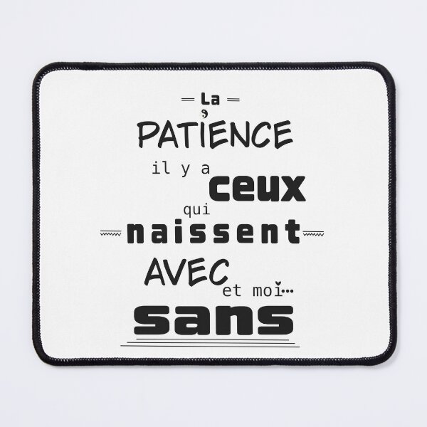 Item preview, Who here is a patient? Let's approach this with humor. designed and sold by elodie-cousin.