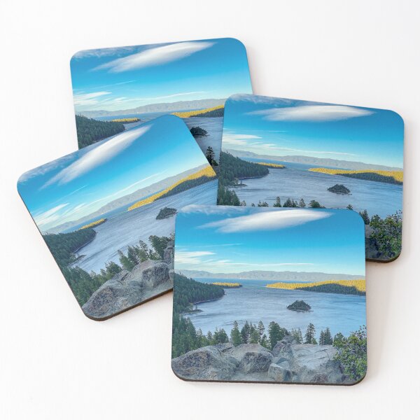 Item preview, Overlooking Emerald Bay at Lake Tahoe, California - 2 designed and sold by Trevor and Photos.