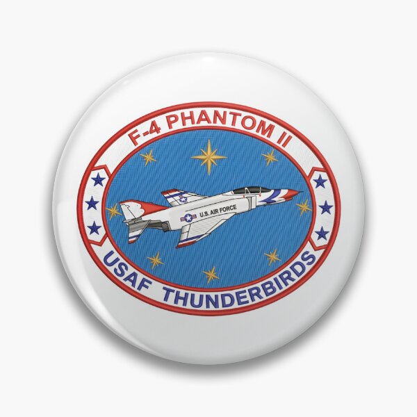 Item preview, USAF Thunderbirds F-4 Phantom II: Era of the Supersonic Air Demonstration Insignia designed and sold by CharlieDesings.